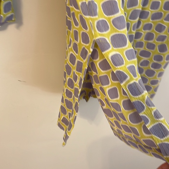 Debra seriously 100% silk Marimekko inspired print size small - Picture 9 of 9